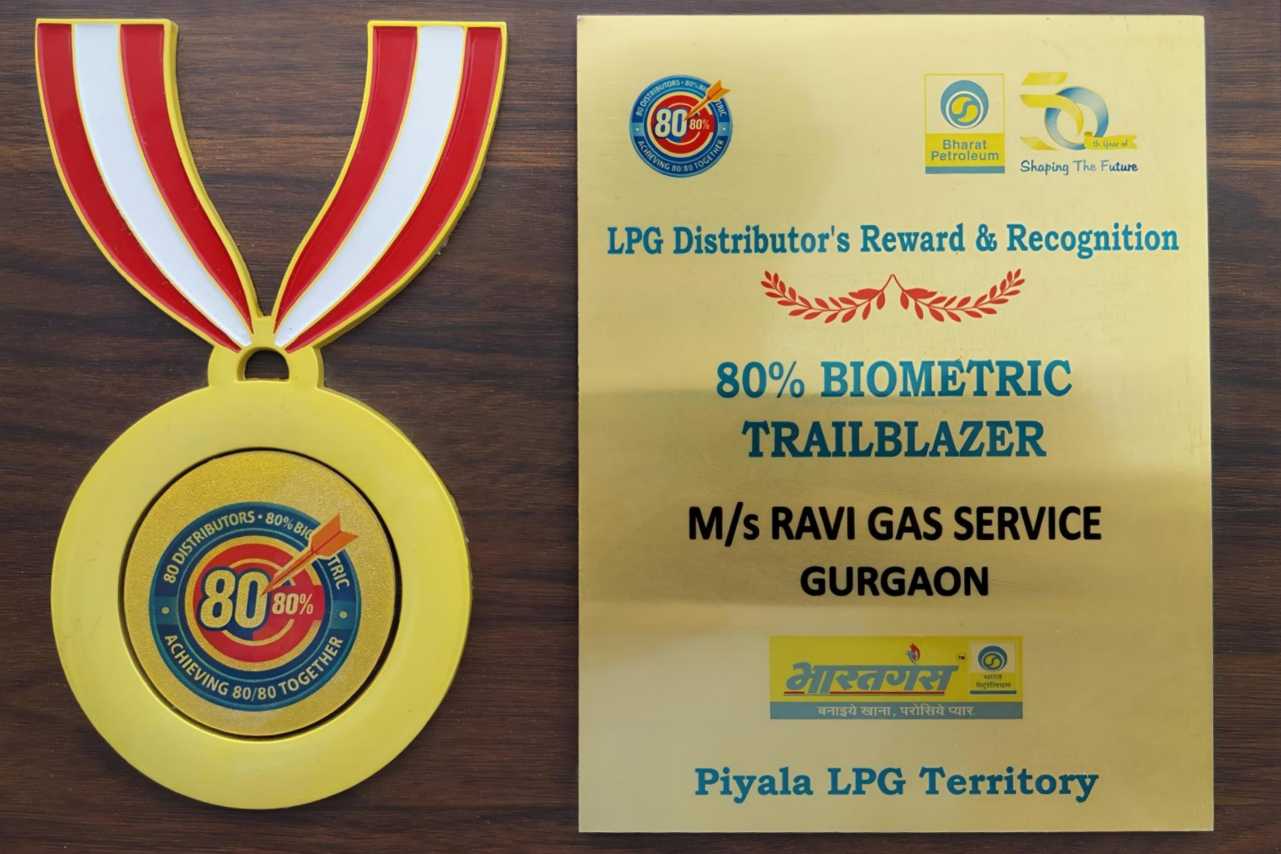 Ravi Gas Service Certificate 3